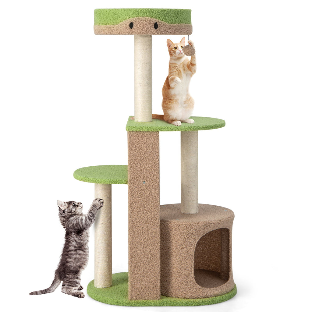 5-Tier Modern Cat Tree Tower for Indoor Cats