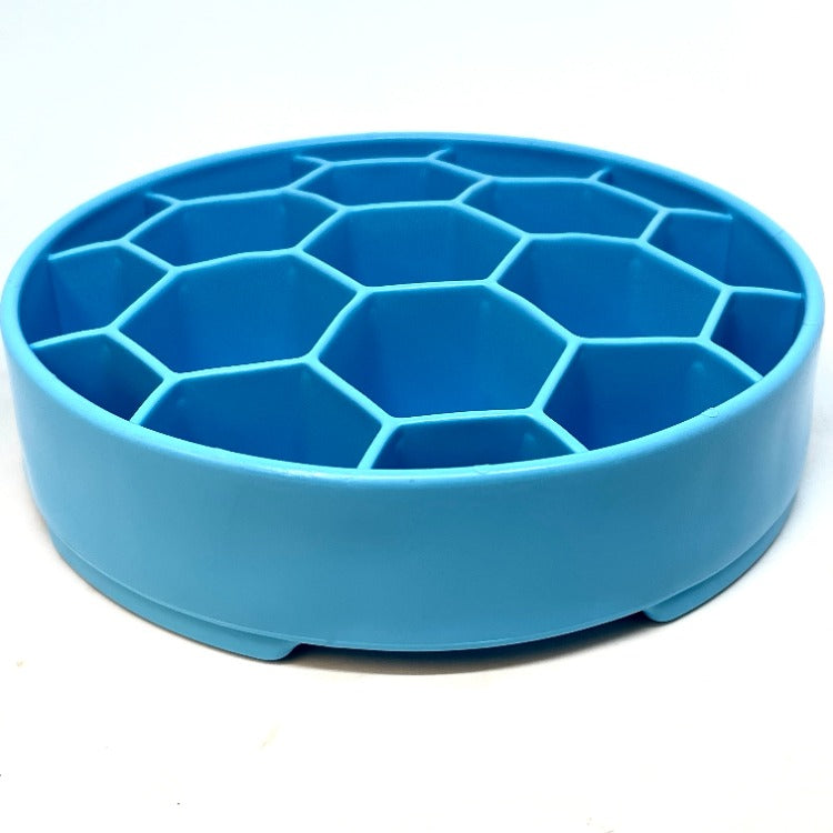Honeycomb  Deep Slow Feeder Dog Bowl  | USA Made