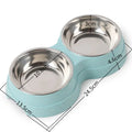 Double Sided Pet Water and Food Bowl