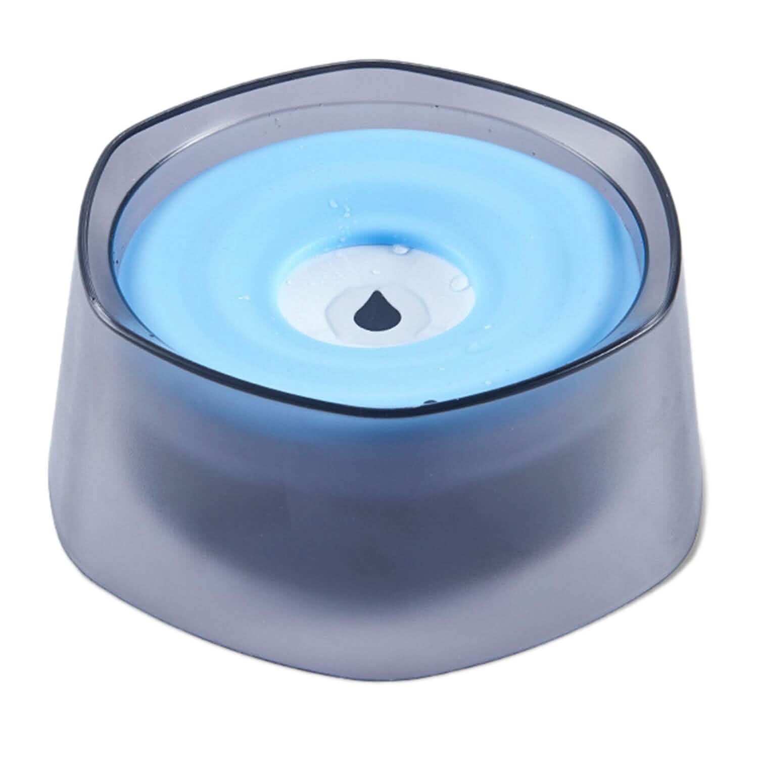 No Spill Dog Cat Water Bowl, Slow Water Feeder
