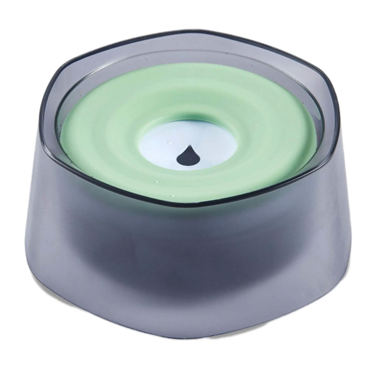No Spill Dog Cat Water Bowl, Slow Water Feeder