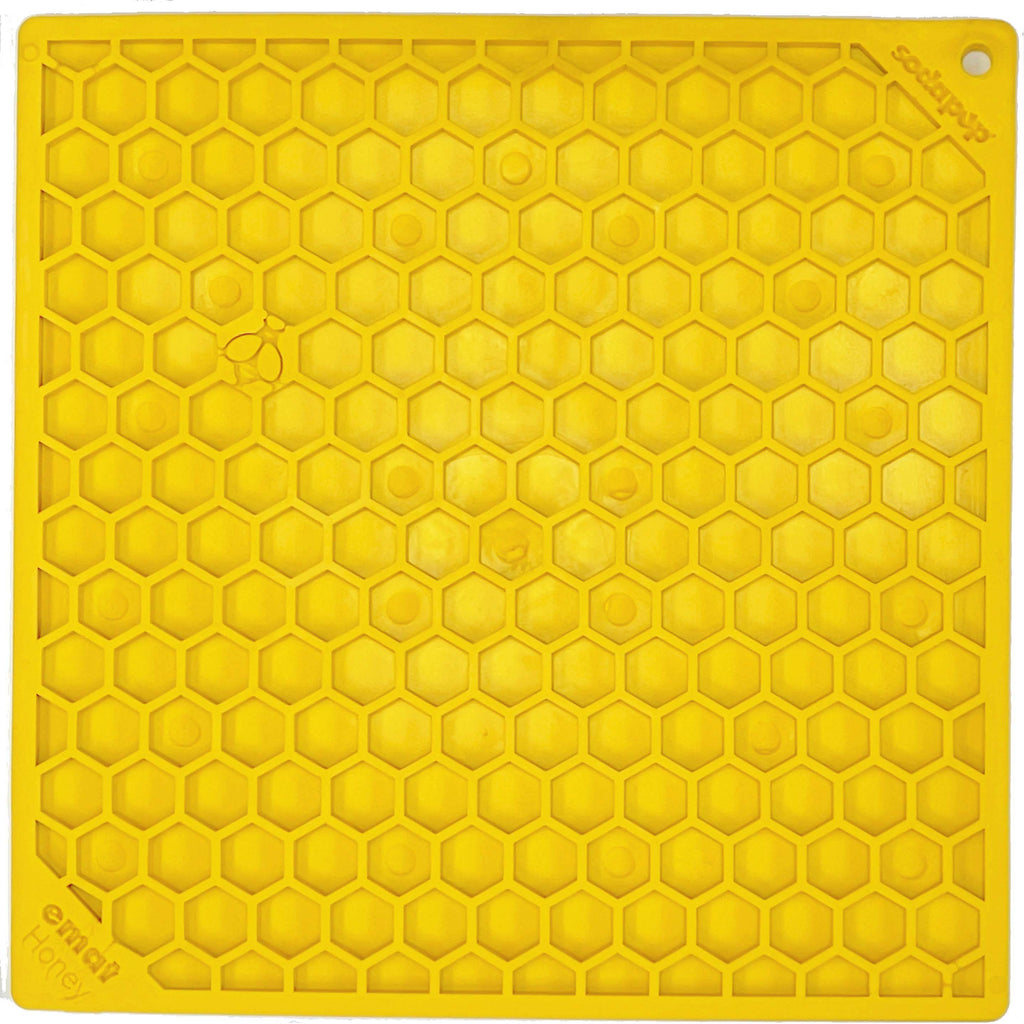 Honeycomb E-Mat - Enrichment Lick Mat for Dogs and Cats |